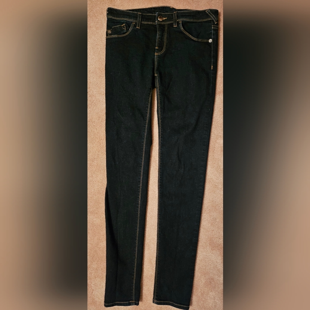 Emporio Armani Dark Blue Skinny Jeans W/ Certificate of Authenticity